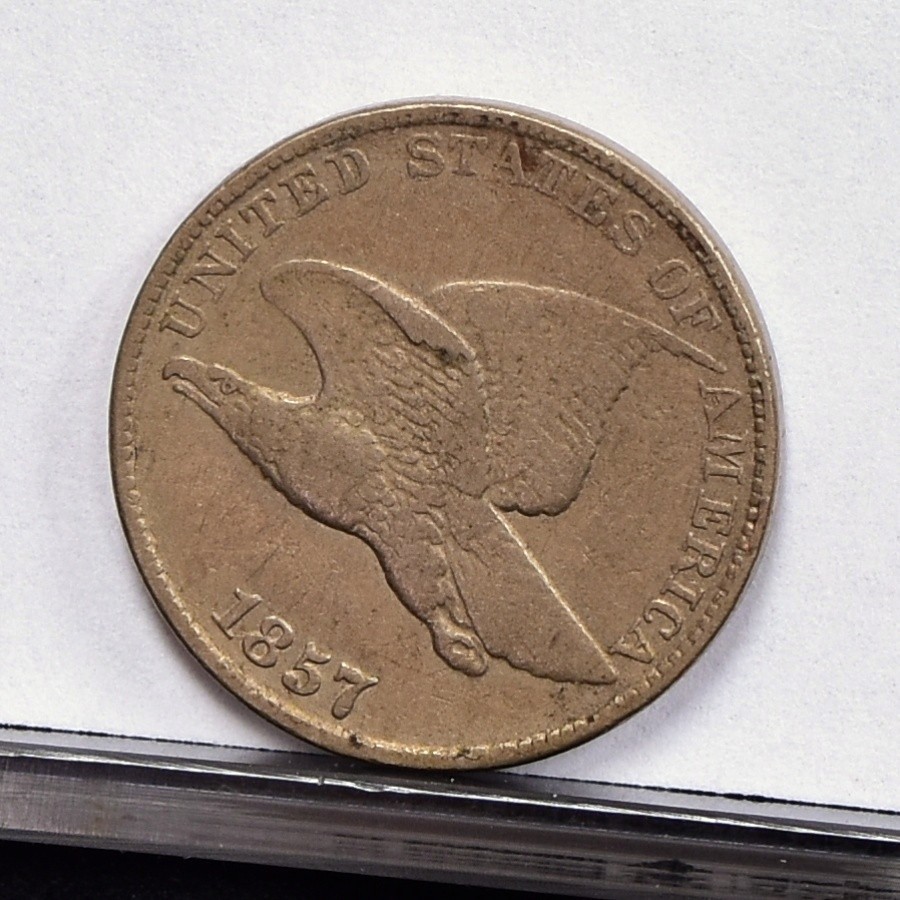 1857 Flying Eagle Cent -Fine (#61171-L)