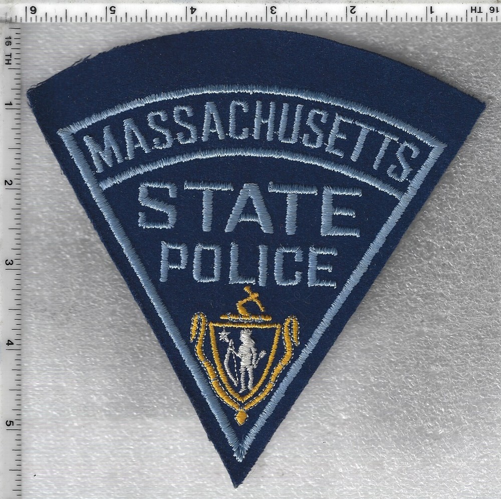 State Police  (Massachusetts)  RARE Felt Shoulder Patch