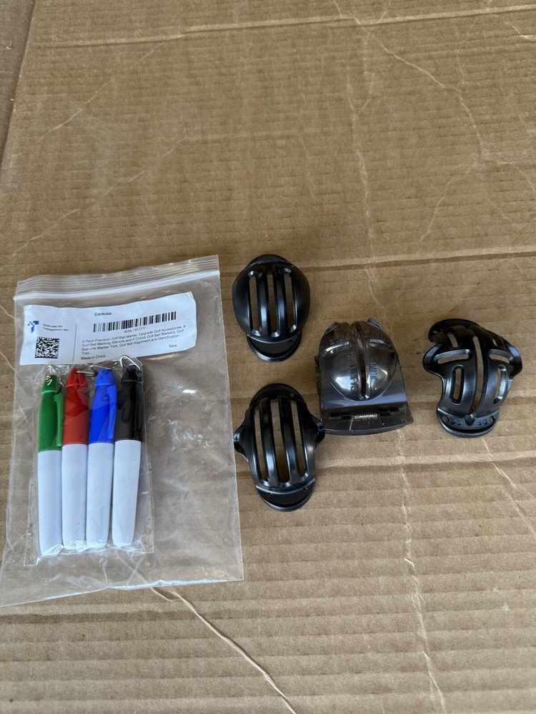 8 Pack Precision Golf Ball Marker, Upgrade Golf Accessories, 4 Golf Ball Mark...