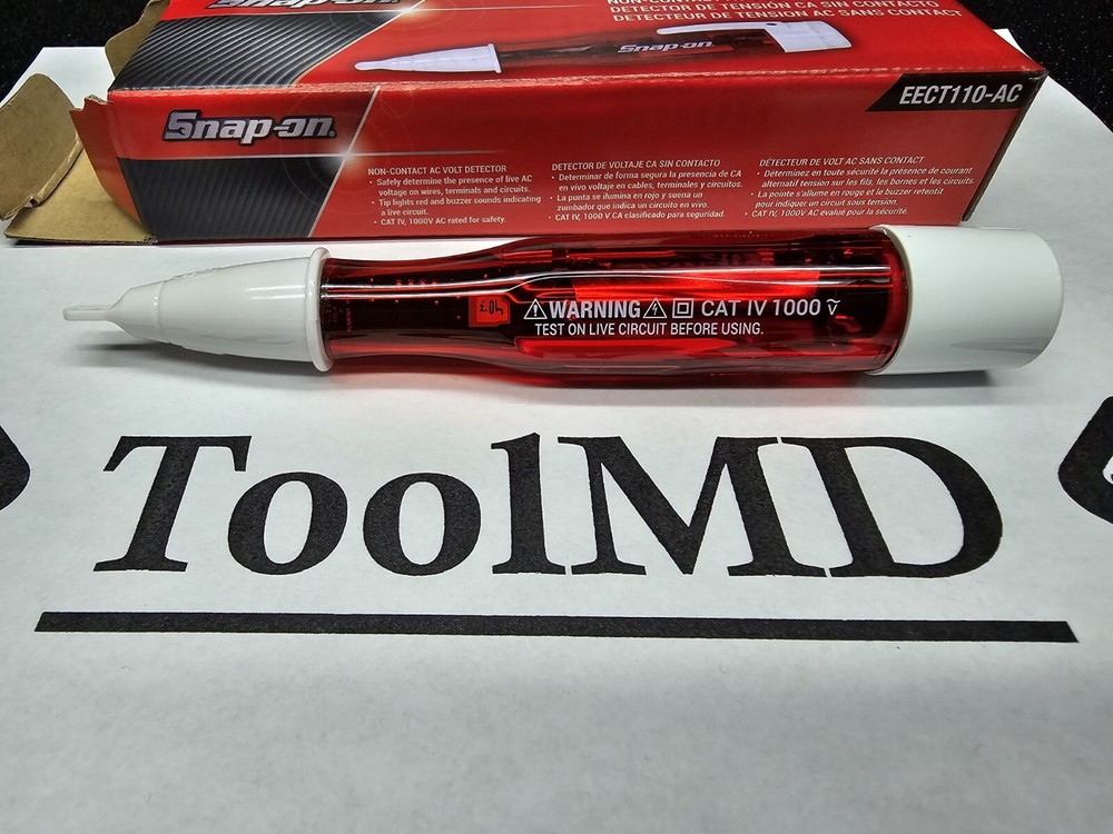 Snap-on Tools NEW 110 - 1,000V AC Non-Contact Voltage Sensor EECT110-AC