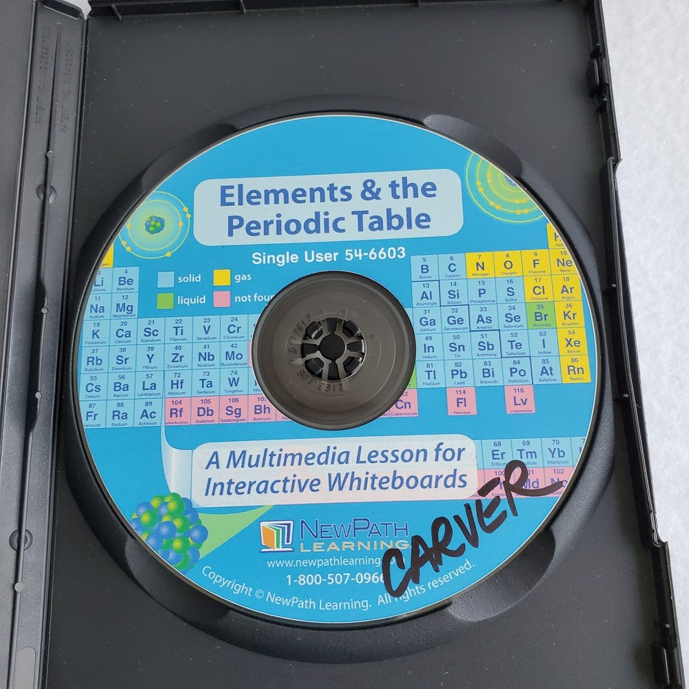 6 SCIENCE NewPath Learning INTERACTIVE WHITEBOARD PC-CD ROM Lessons Mac Windows
