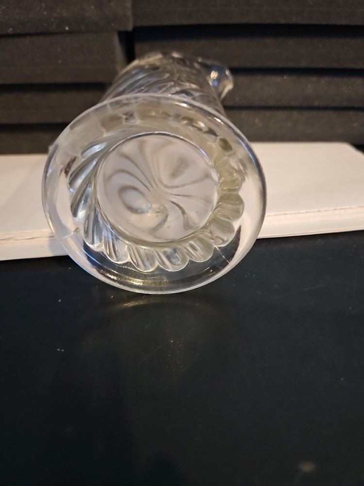 Glass Pitcher Small 5.75" Tall