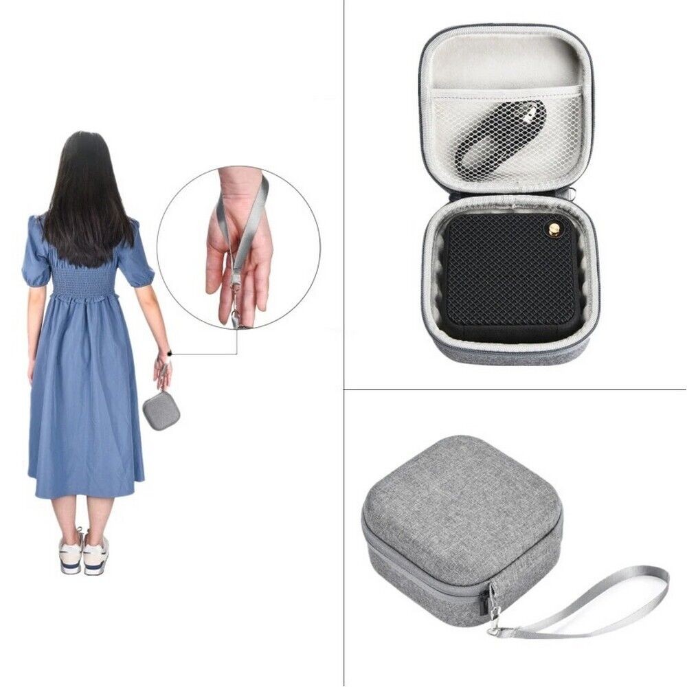 Grey Watetproof Speaker Protective Storage Case Travel Box for Marshall Willen