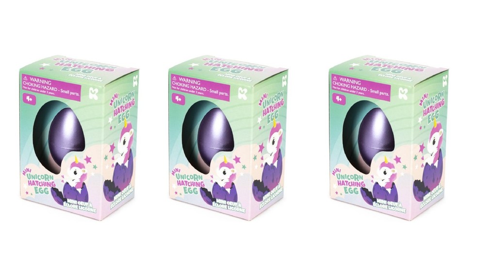 Keycraft Mini Unicorn Hatching Eggs - 3 Pack