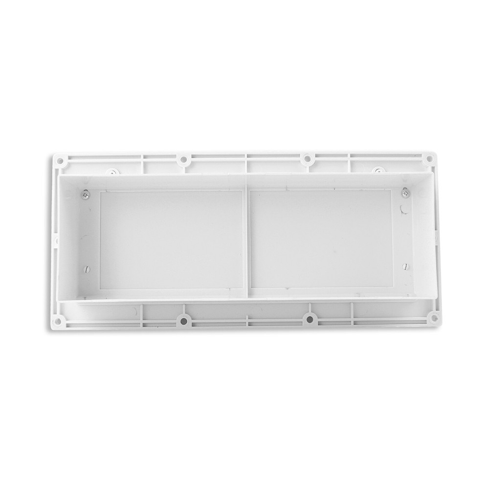 Mobile Home / RV Leisure CW White Exterior Sidewall Range Hood Vent with Damper