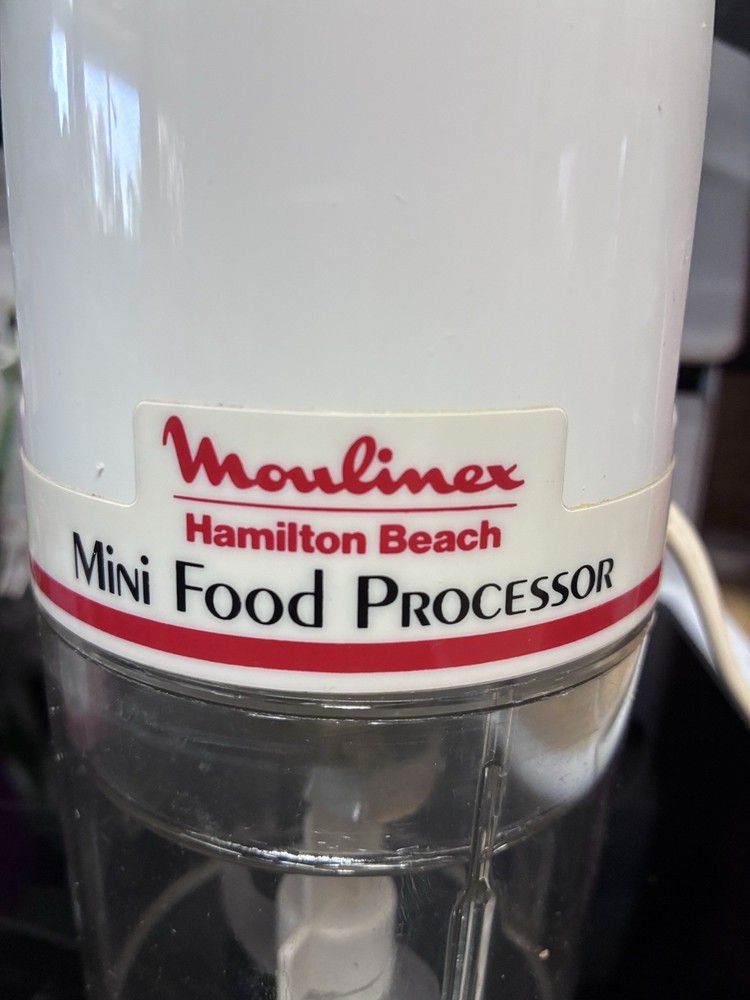 Moulinex Hamilton Beach Mini Food Processor Runs Great