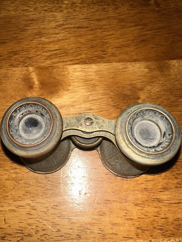Antique chevalier paris binoculars
