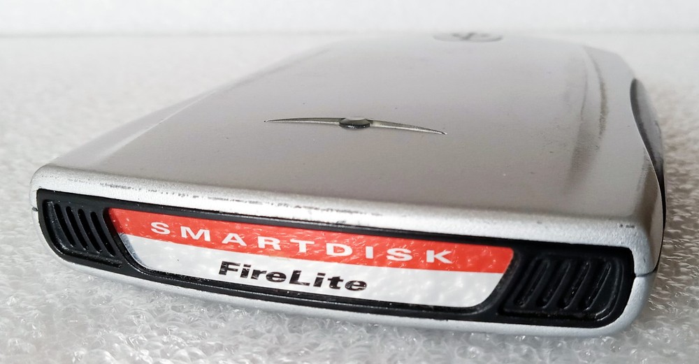 VINTAGE SmartDisk FireLite Portable Hard Drive with USB cable, 60GB