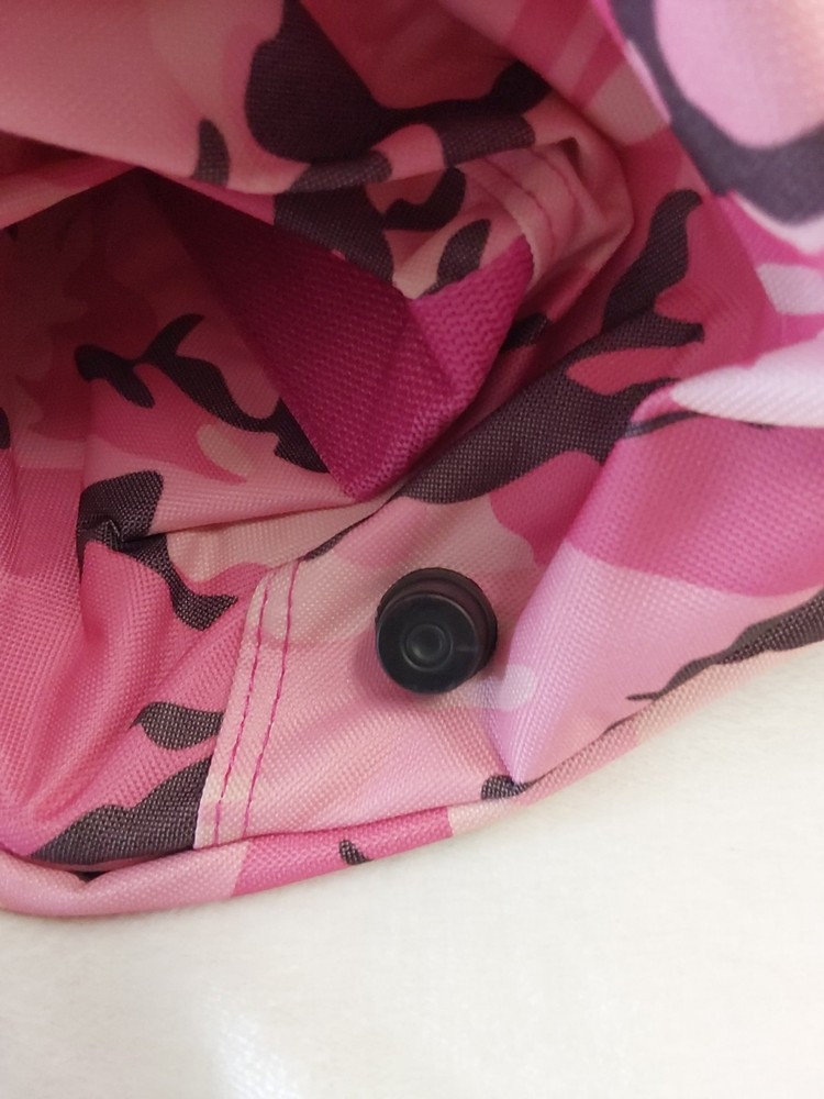 Class 5 Outdoors Pink Camouflage Duffle Bag W/Handle & Padded Shoulder Strap