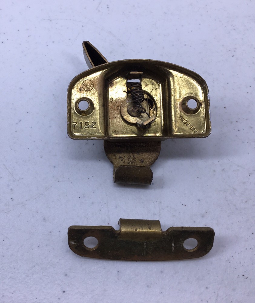 Vintage Brass Window Latch Sash Lock Handle Amerock #3