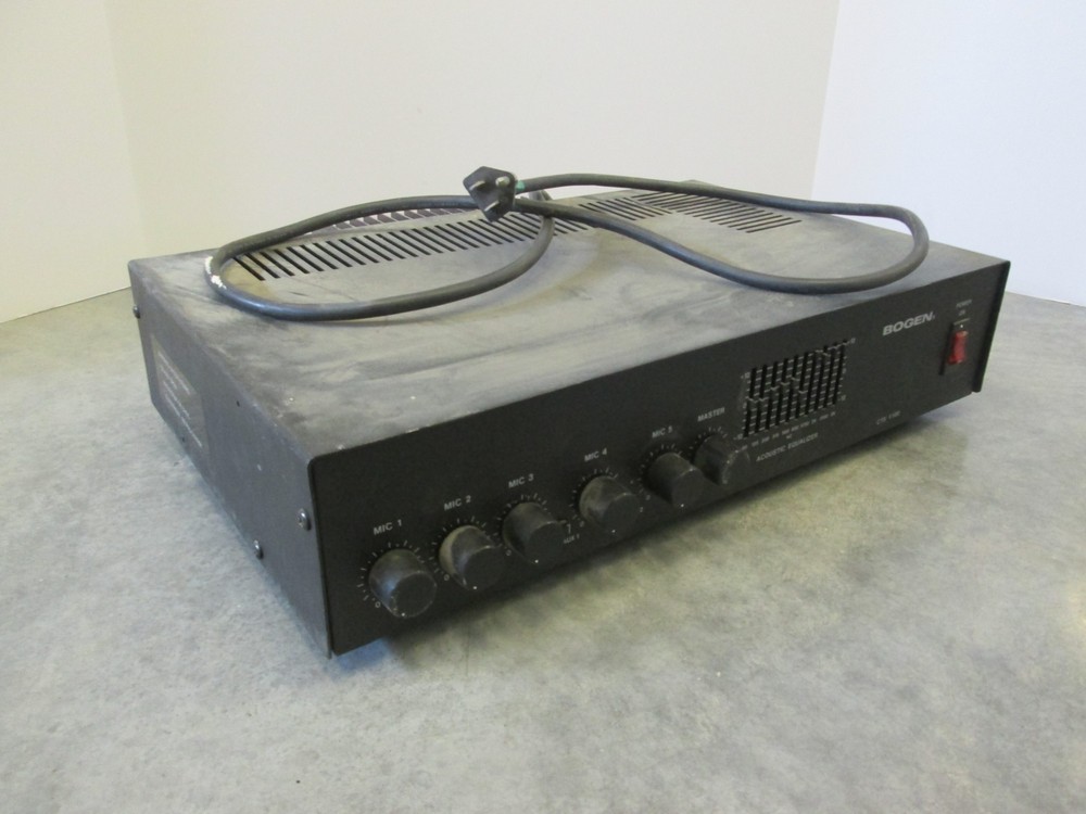 Bogen, Acoustic Equalizer, CTS-1100, Used