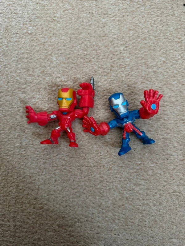 Marvel Avengers Super Hero Micro Mashers Figures 9 x Bundle and Accessories