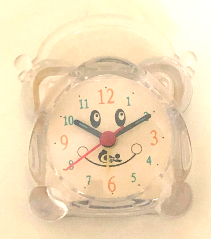 Cute Small Portable Desk Travel Light Clock
