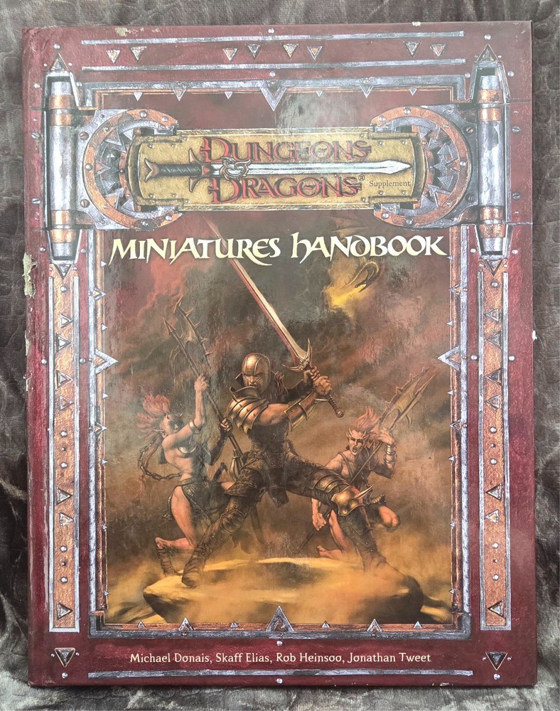 Dungeons & Dragons D&D 3.5 Miniatures Handbook 2003