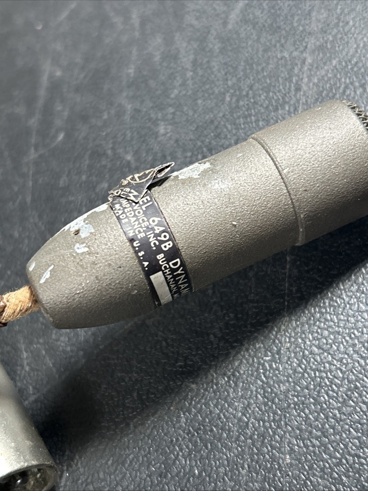 VINTAGE ELECTRO VOICE 649B DYNAMIC MICROPHONE