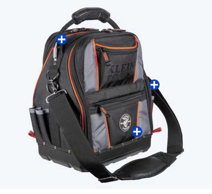 Klein Tools Tool Runner Tool Bag – 39 Pockets, Durable Storage