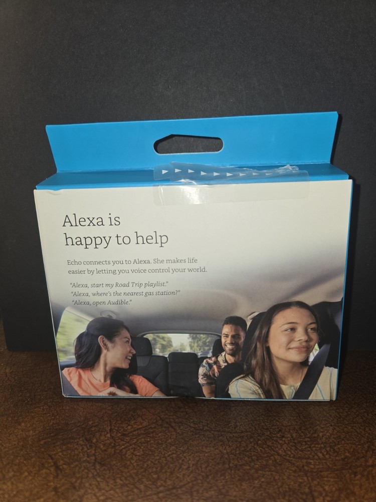 Amazon Echo Auto With Alexa New Open Box *untested