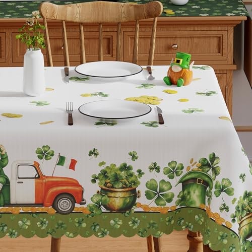 St Patricks Day Tablecloth Rectangle 52x70 Inch, 70" x 52" (Rectangular)