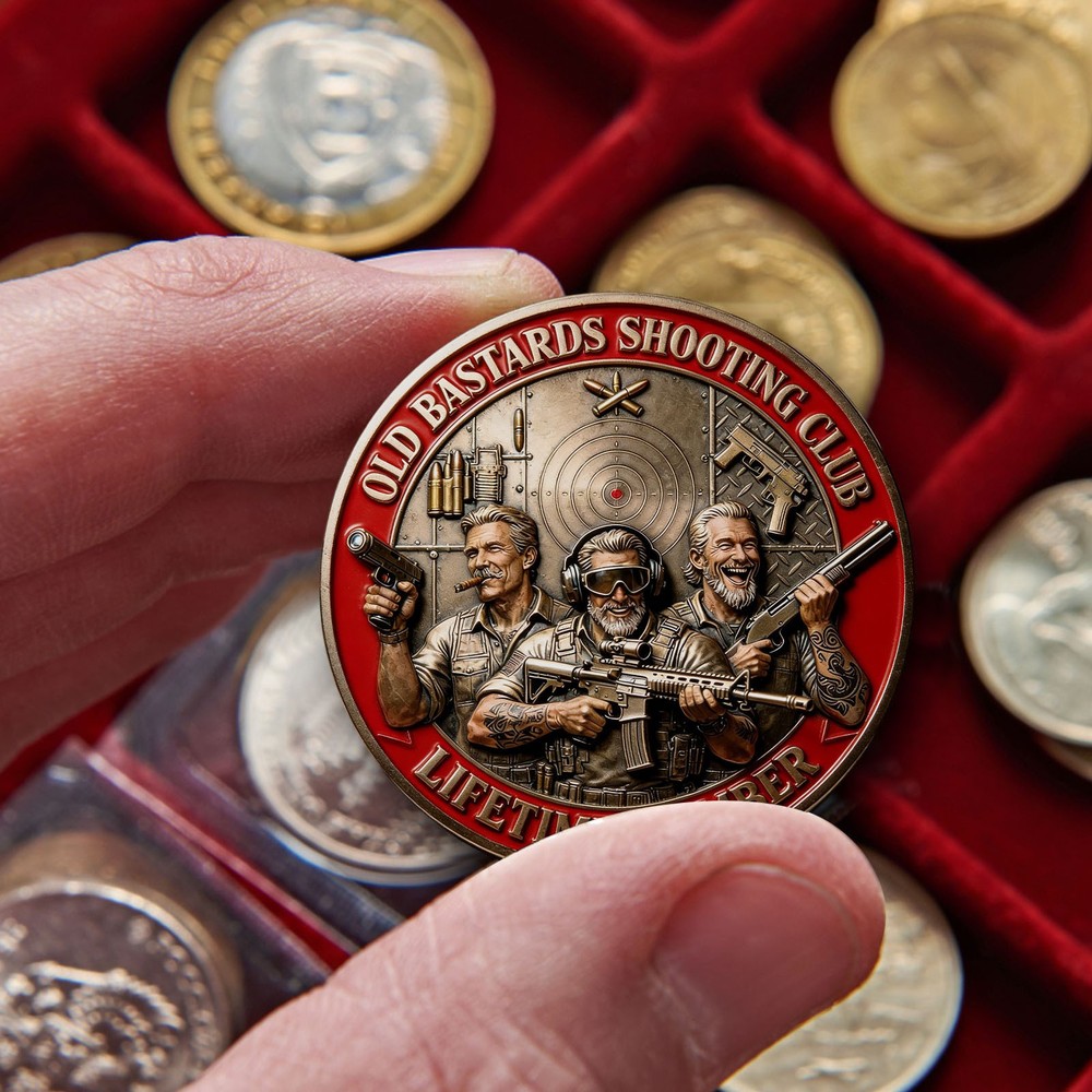 Old Bastards Shooting Club Commemorative Coin