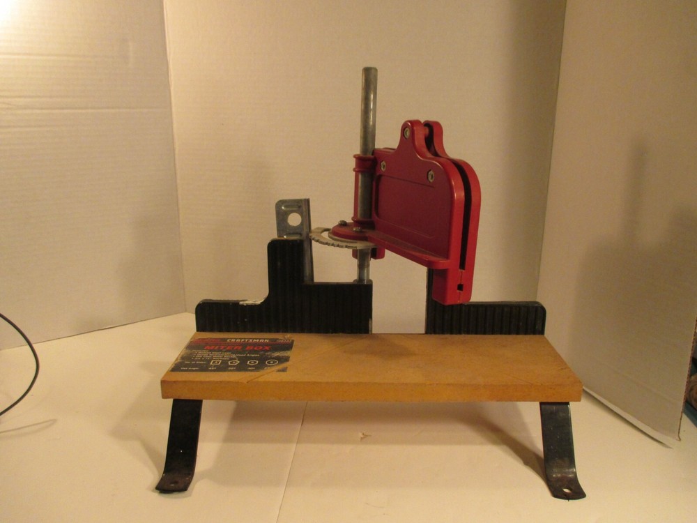 Vintage Craftsman Miter Box Model 936333- Compact Portable