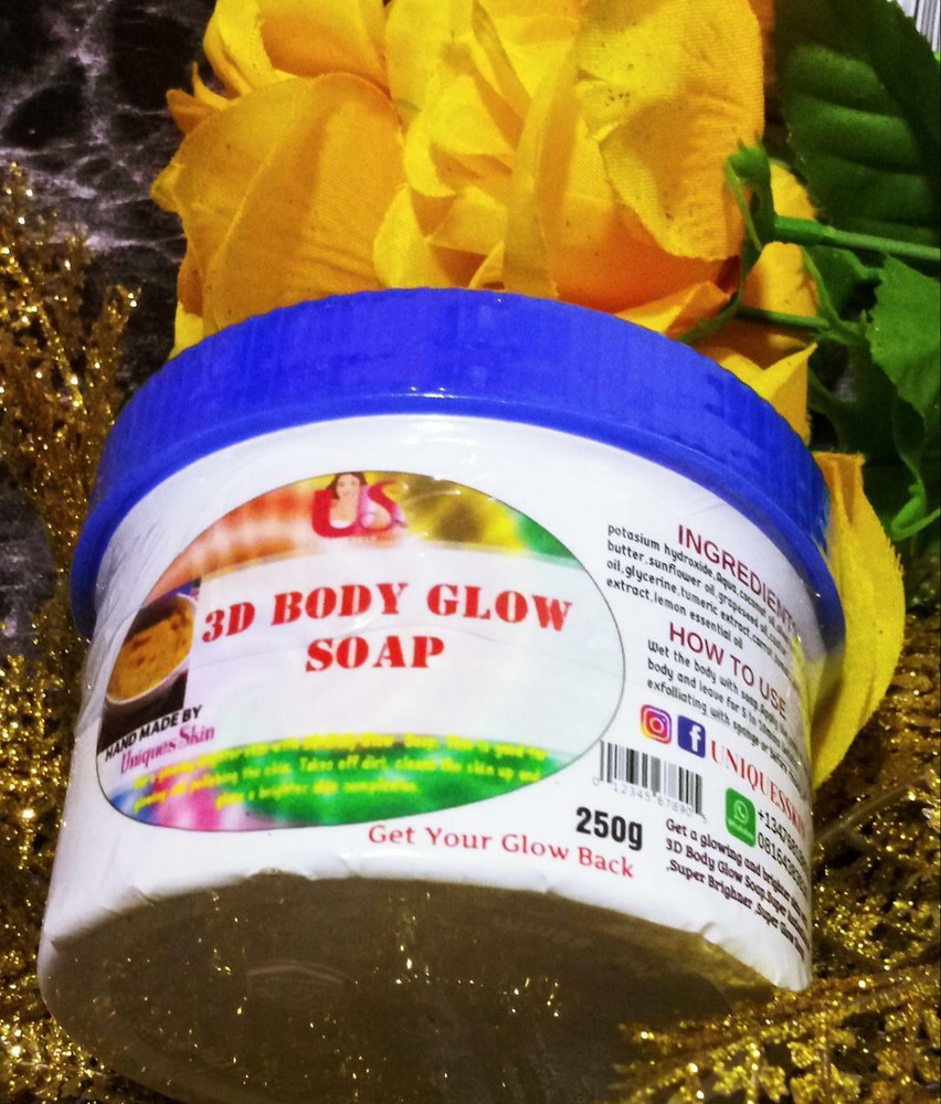 3D BODY GLOW SOAP  [  FRUIT SOAP]  250g