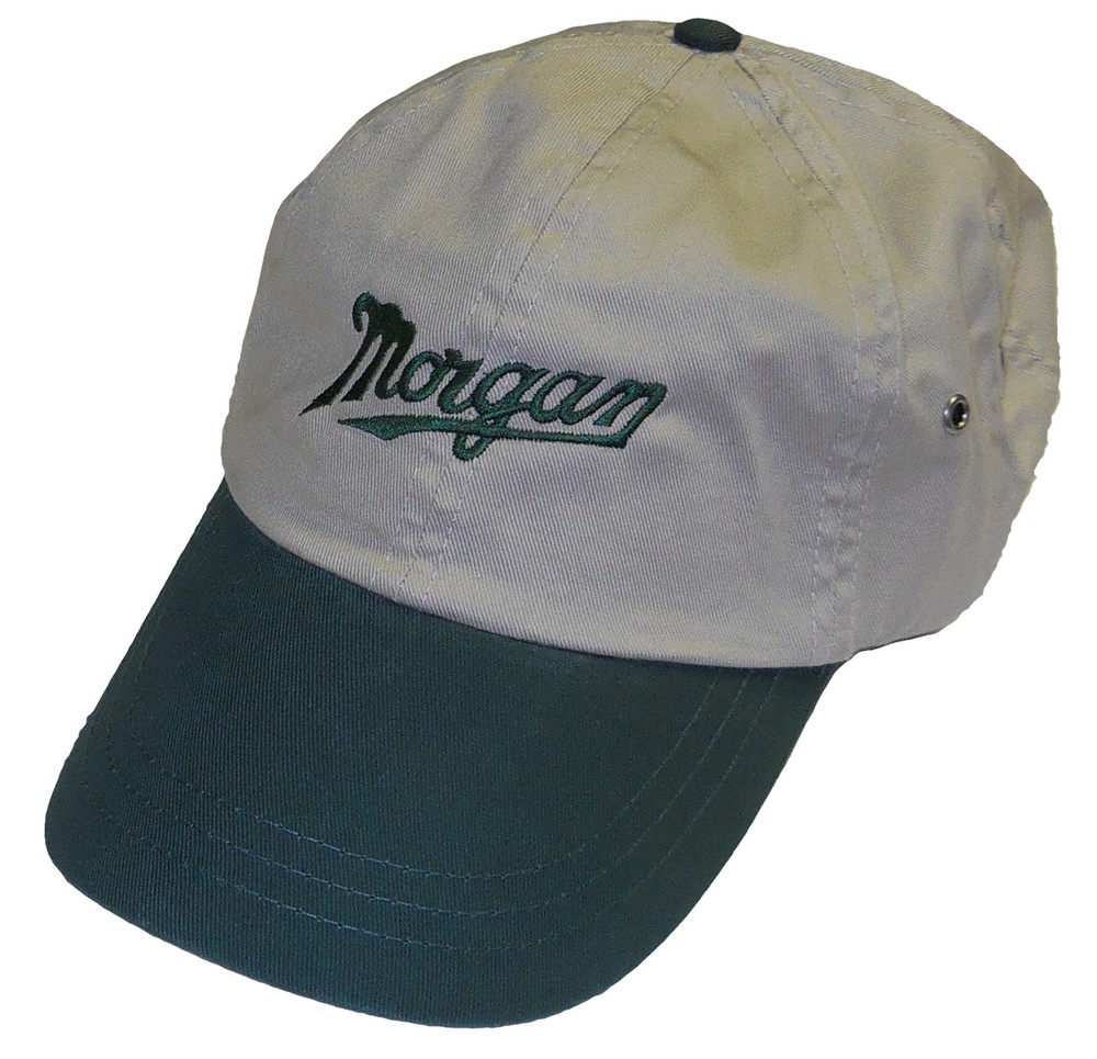 Morgan script embroidered hat