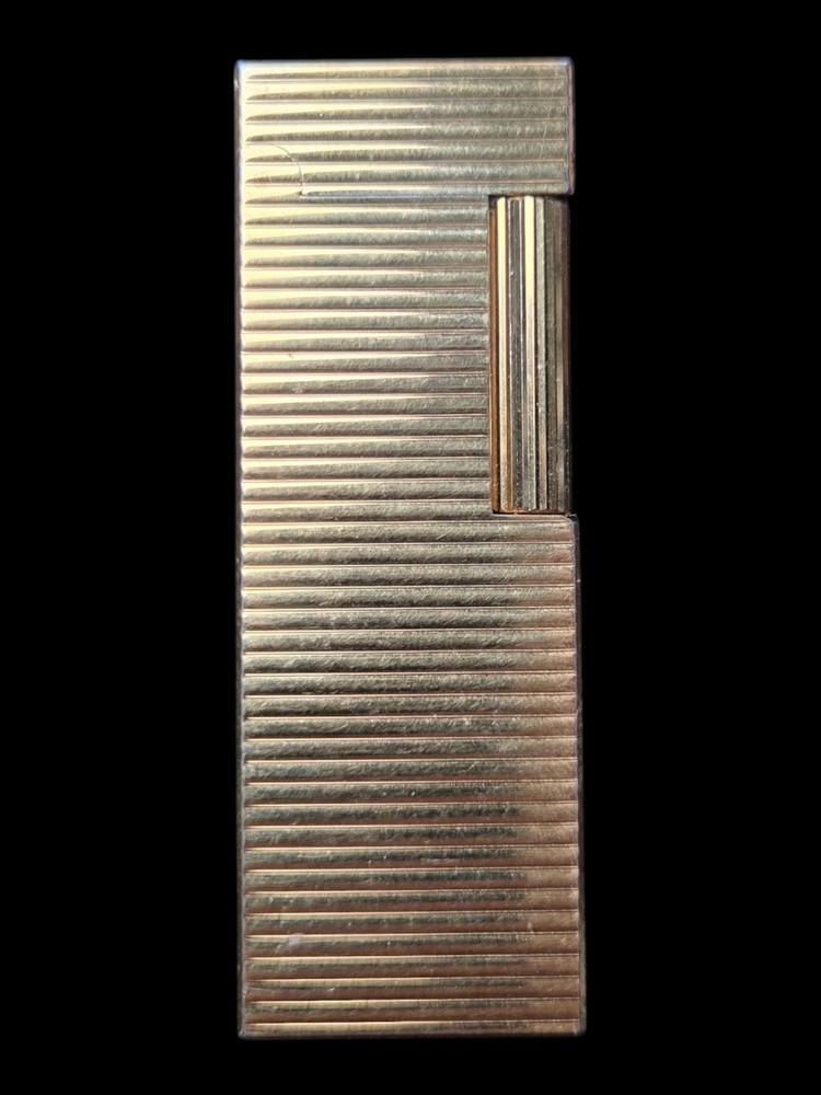 Vintage Dunhill Lighter Japan Good Needs Flint Untested Boxed