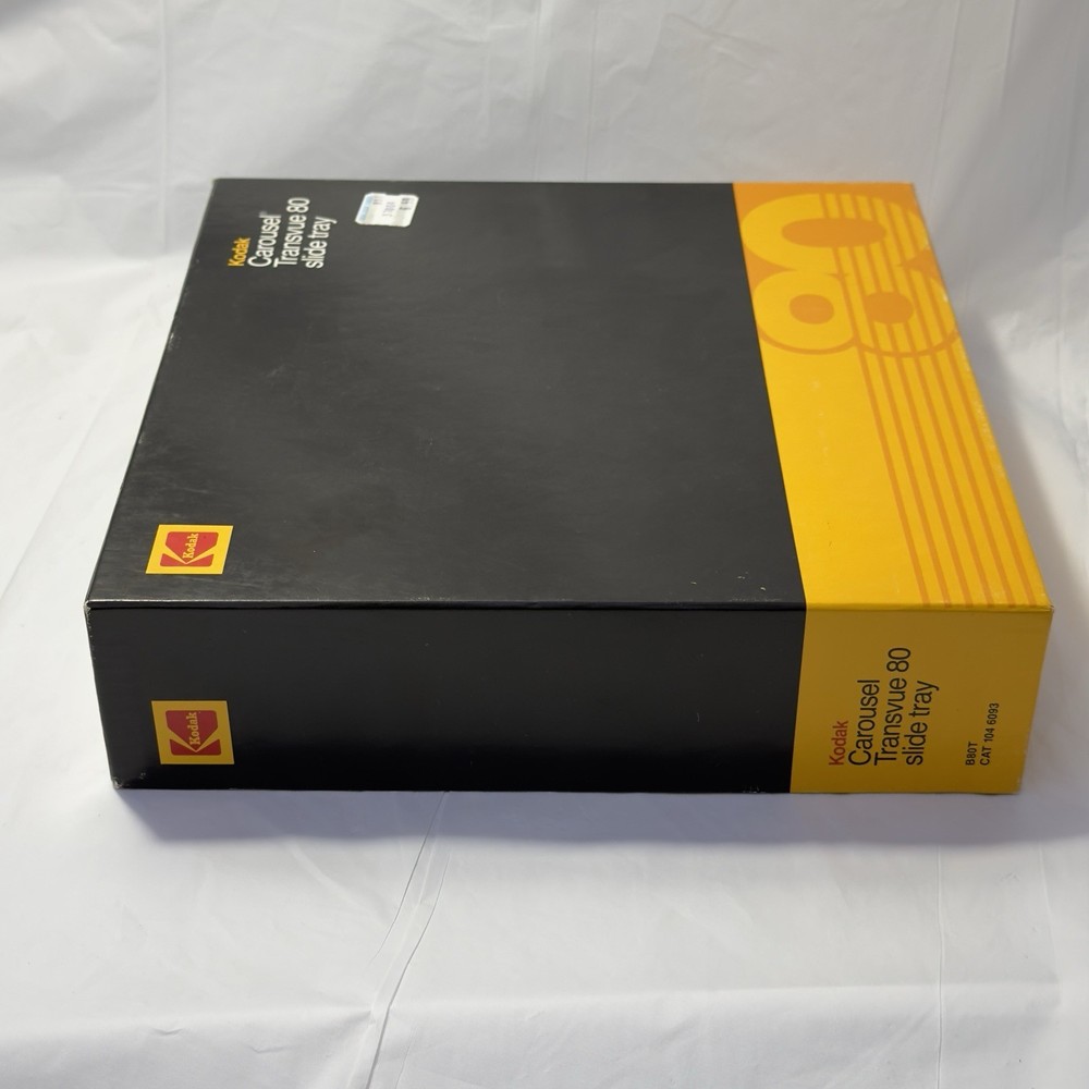 Kodak Carousel Transvue 80 Slide Tray With Original Box