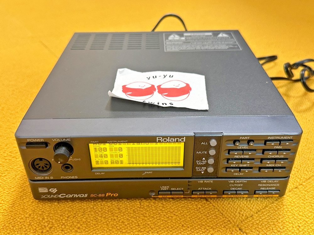 Roland SC-88 Pro Sound Canvas DTM GS Module MIDI Interface USB Equalizer 1996