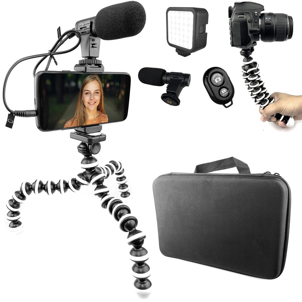 Vlogging Kit for iPhone & Android for YouTube, TikTok & Content Creators