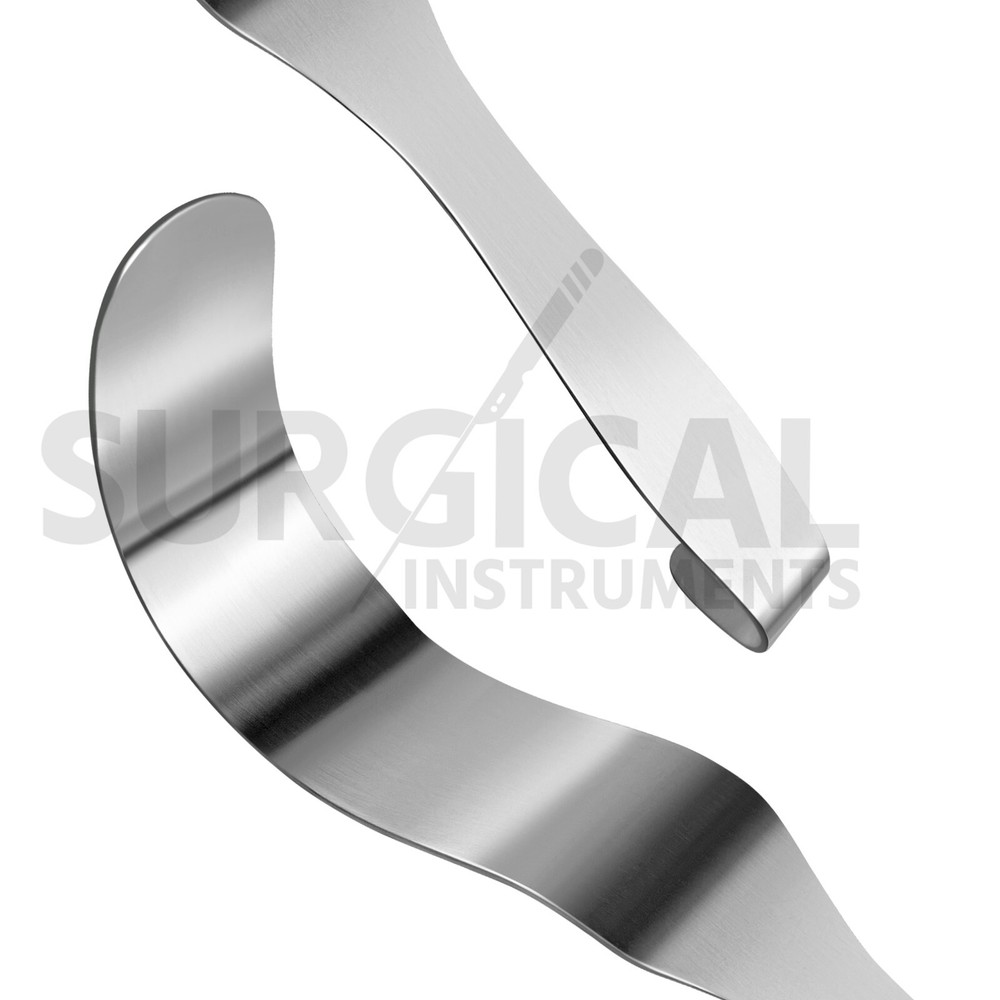 Deaver Retractor 2" x 13" Solid Handle Surgical & Veterinary German Grade