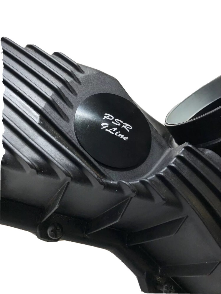 Porsche 997 Resonator Delete Air Box Modification with Black Induction Pipe Plug