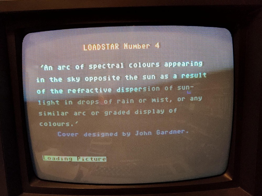 LOADSTAR Issue #4 Disk 1984 for Commodore 64 C64 HTF Rare Tested