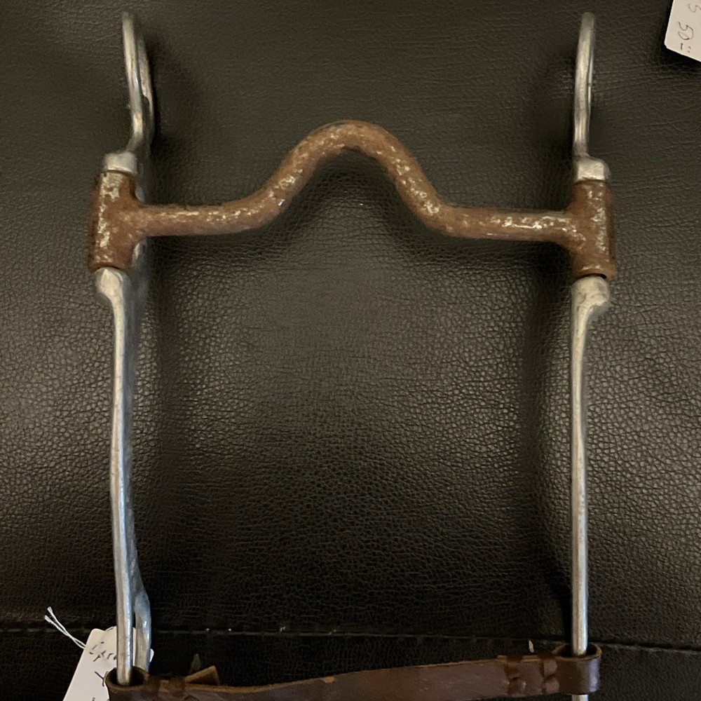 Fracious Gauthier engraved Curb Bit 5” Pre Owned