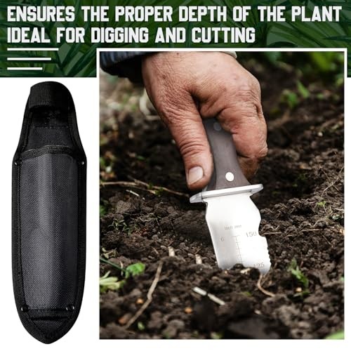 5 Pcs Weed Puller Set Include Hori Weeding Knife Uprooting Crack Classic