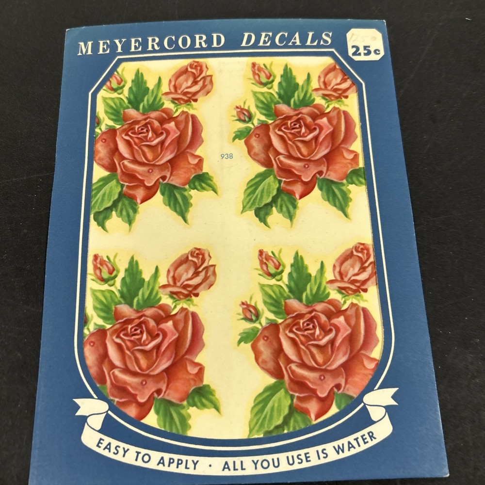 Vintage Meyercord Decal 938