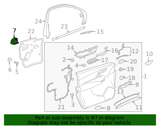 Genuine GM Mount Bracket 23275889