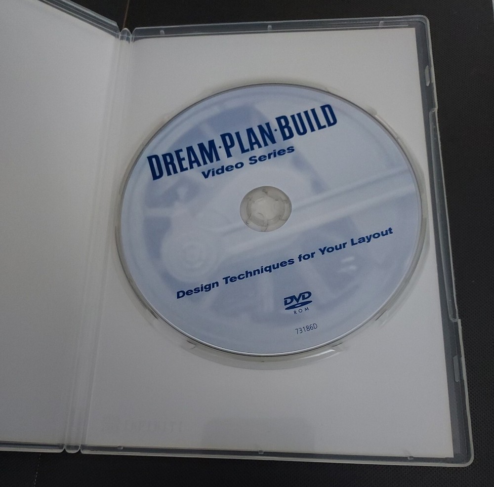 Dream Plan Build Design Techniques For Your Layout DVD 2012 Model Railroad RR