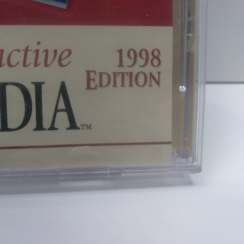 Compton's INTERACTIVE ENCYCLOPEDIA 1998 Version CD ROM Software 90s