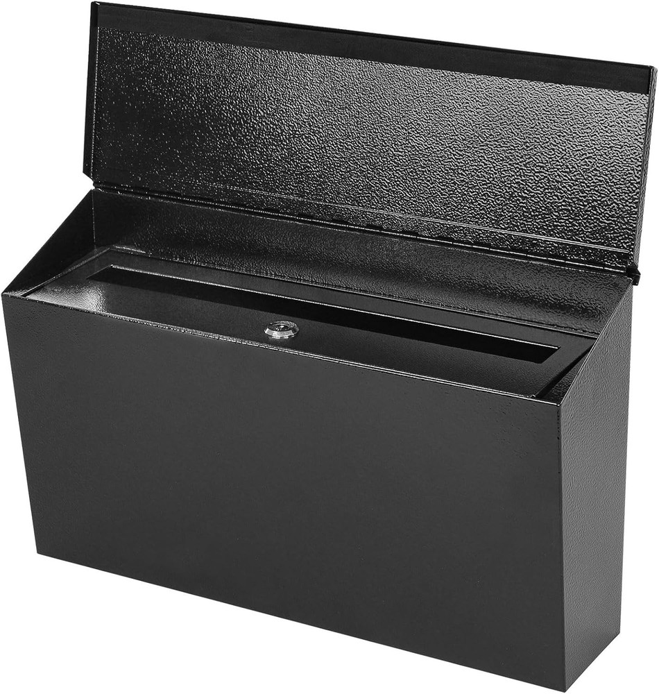 Metal Wall Mount Mailbox, Key Lock Security