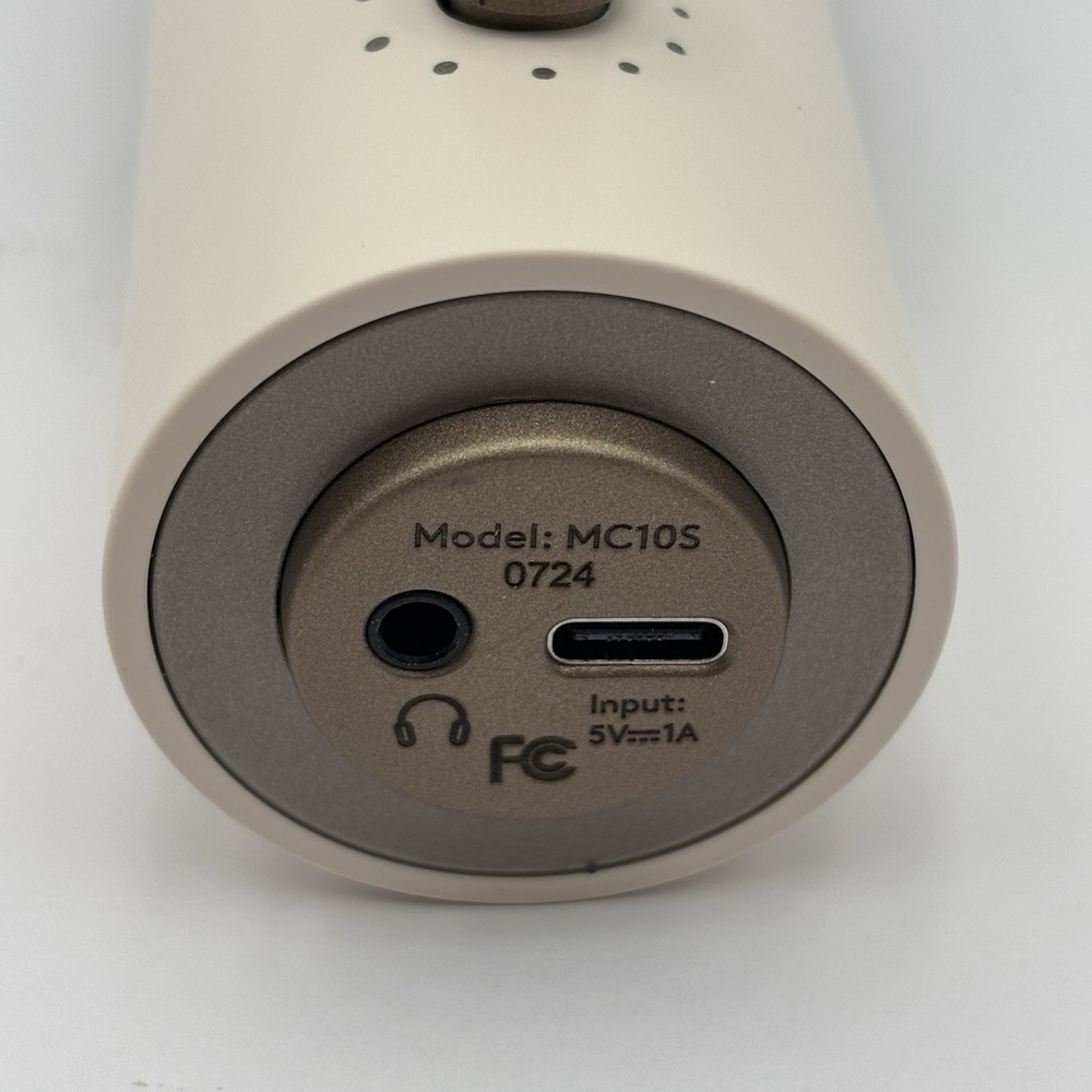 heyday Desktop Microphone - Stone White - Bluetooth - New Open Box - Free Ship