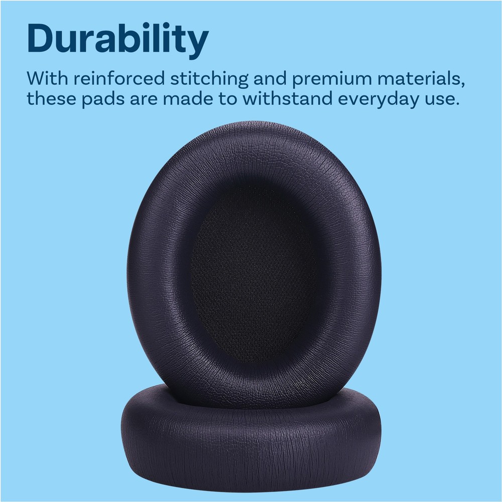 Replacement Ear Pads for Beats Studio Pro Wireless - Memory Foam PU Blue