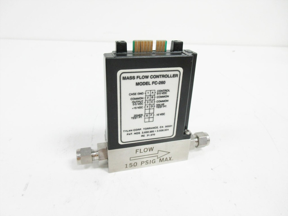 TYLAN FC-260 MASS FLOW CONTROLLER UNKNOWN GAS ~ MFC