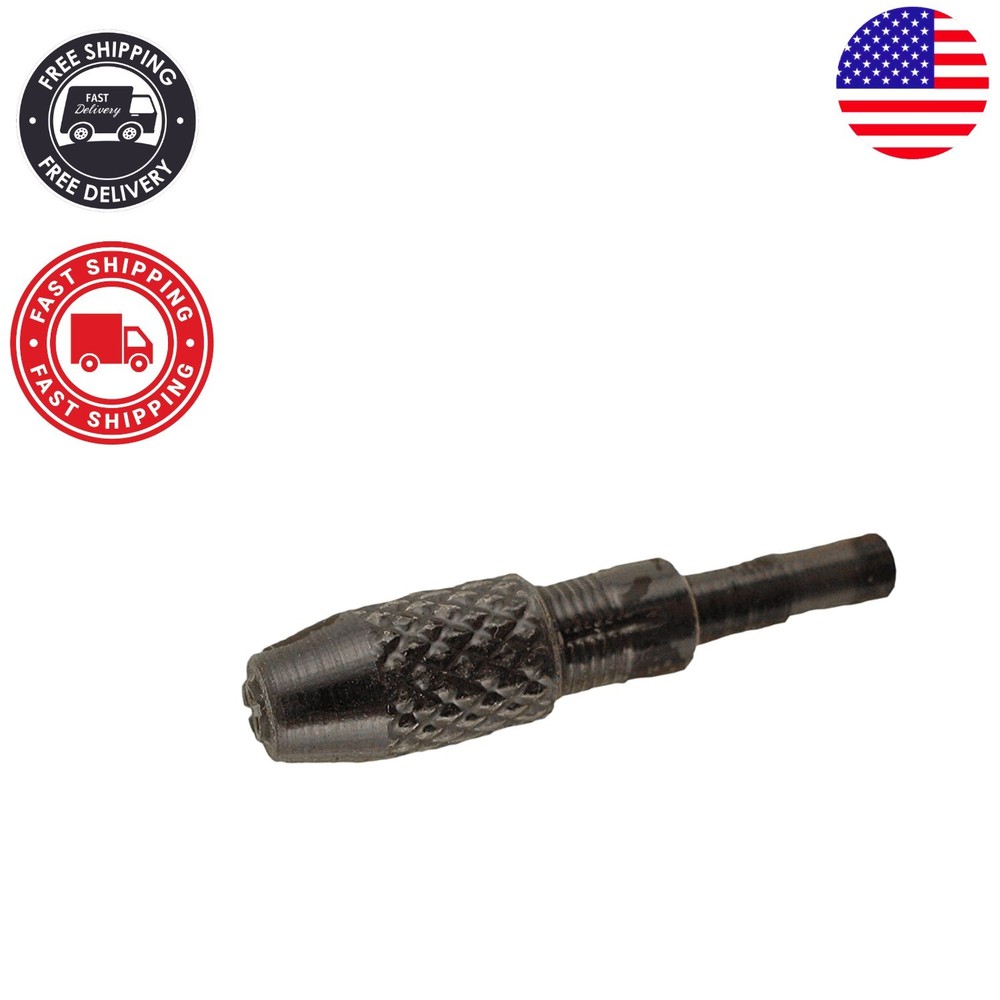 Keyless Mini Drill Chuck ⅛"-3/16" Adapter with 3 Collets for Precision Drilling