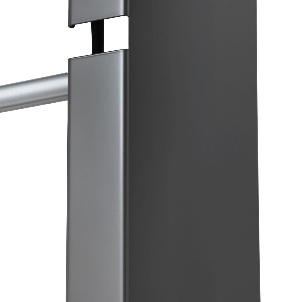 Wire Spool Rack: 4-Rod Cold-Rolled Steel, 150lb Capacity, Wall-Mounted