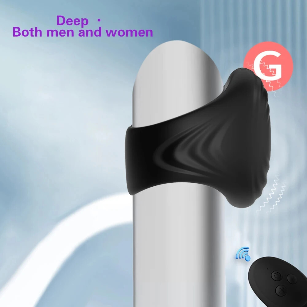 Penis Stretcher Ring Glans Exerciser Remote Control Delayed Ejaculation Erectile