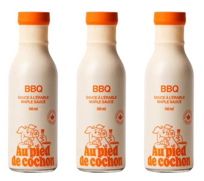 Pied De Cochon Sauce Maple BBQ 345ml (3 Pack)