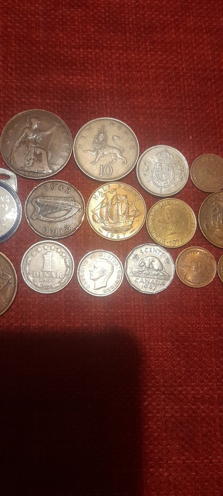 old coins job lot