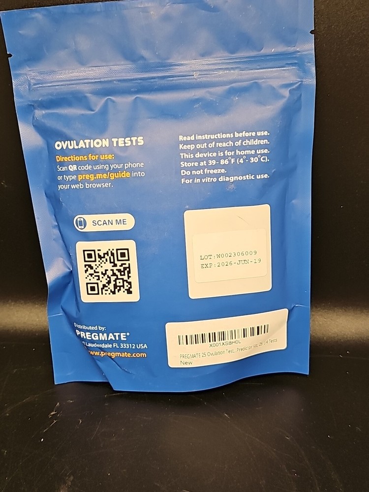 Pregmate 25 Ovulation Test Strips Predictor Kit (25 Count)