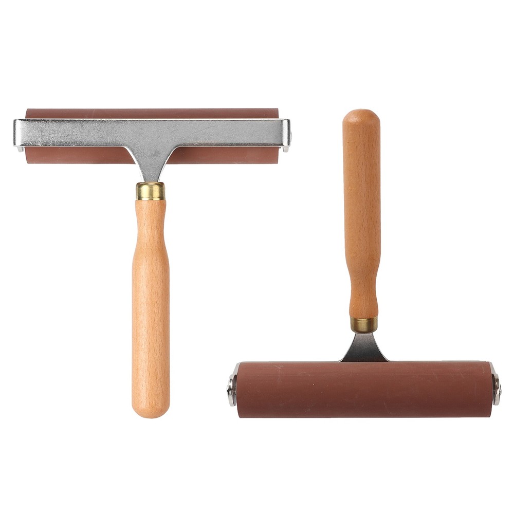 3 Pack Soft Rubber Brayer Rollers For Printmaking Scrapbooks